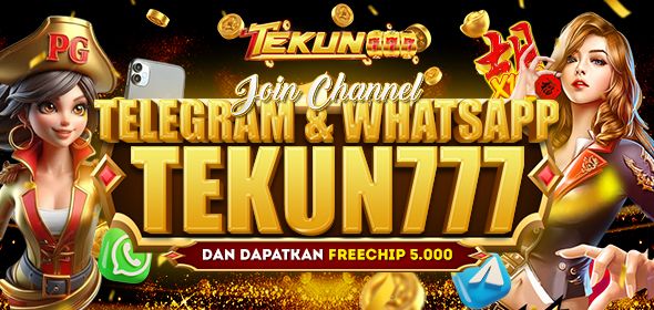 FREECHIP 5.000 SYARAT DENGAN JOIN CHANNEL TELEGRAM DAN WA TEKUN777